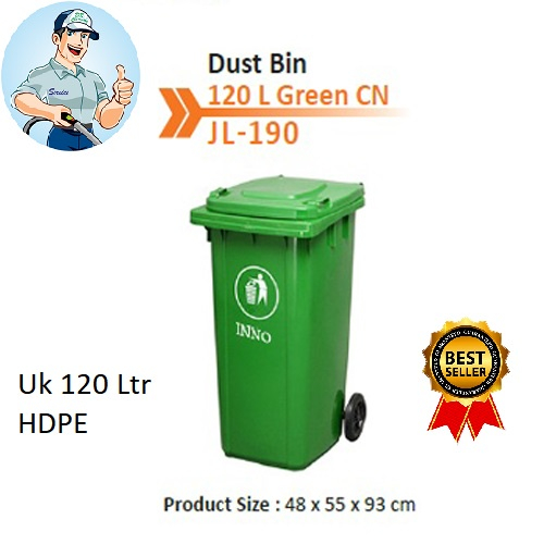 Tempat Sampah Plastik 120 L ( Plastic Dust Bin )