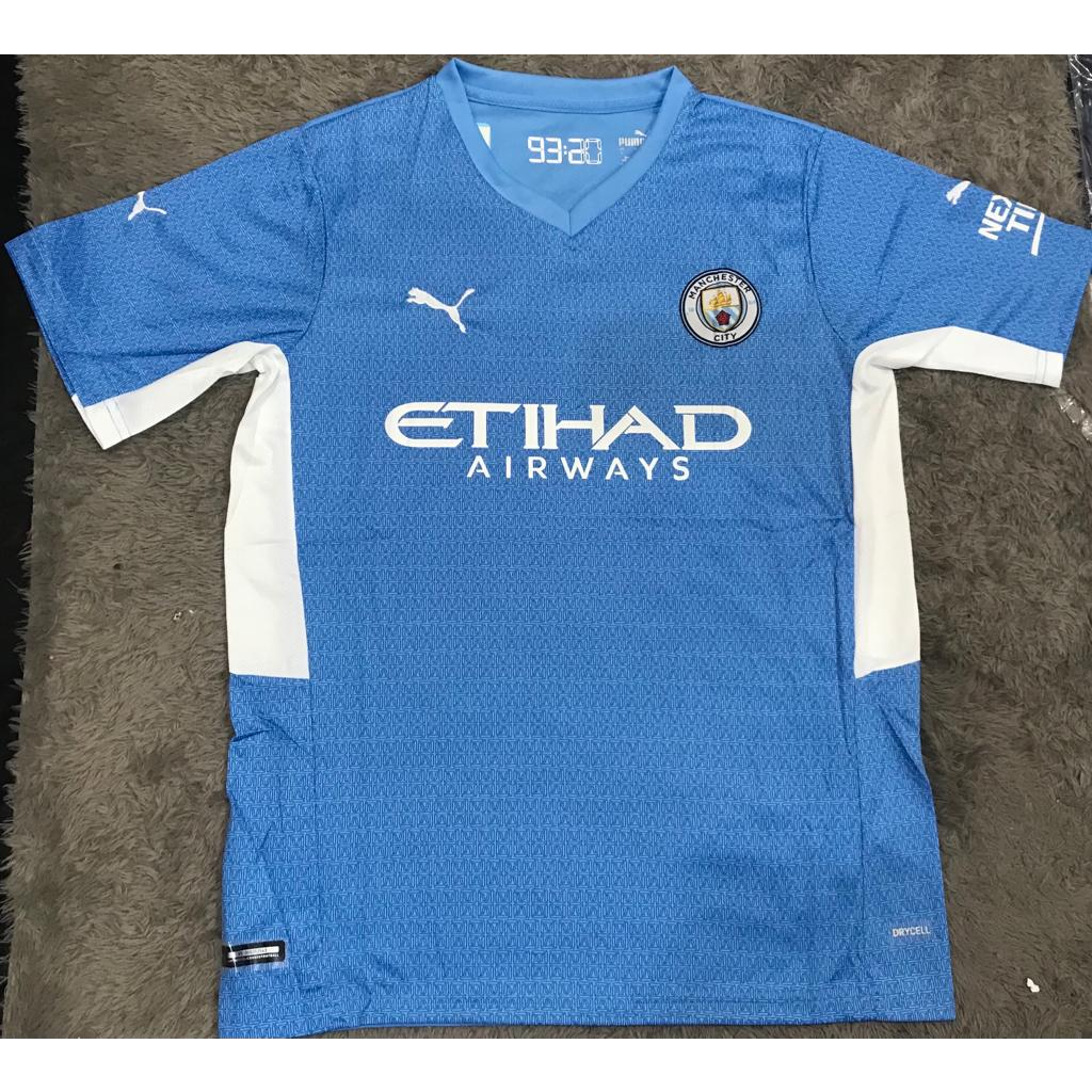 Jersey bola man city home 2021 - 2022 grade ori import