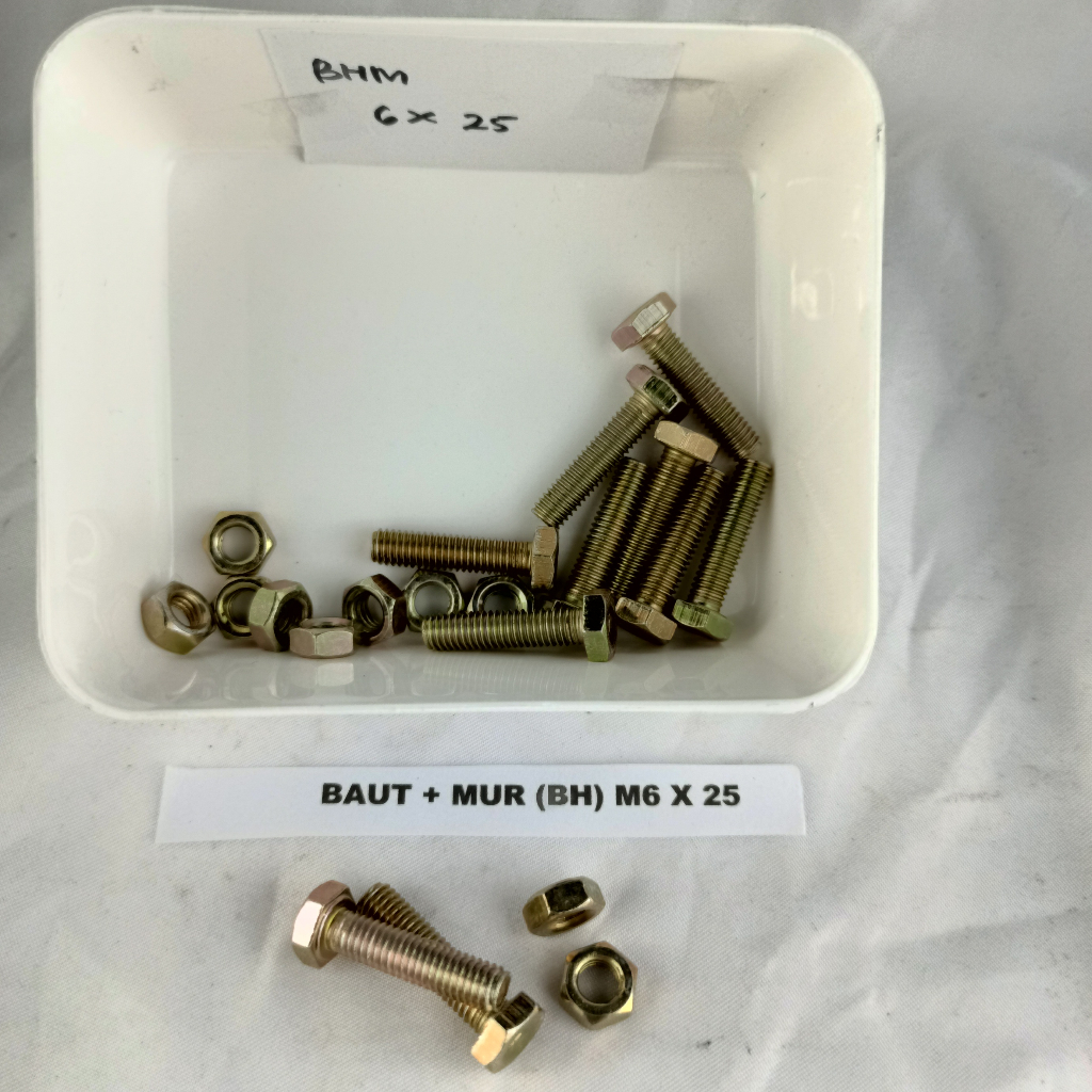 BAUT + MUR (BH) M6 X 25