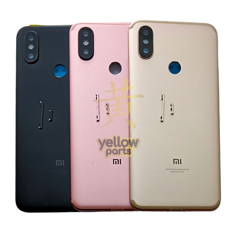 BACKDOOR BACKCASE BACK CASING TUTUP BELAKANG XIAOMI MI6X MIA2 ORIGINAL