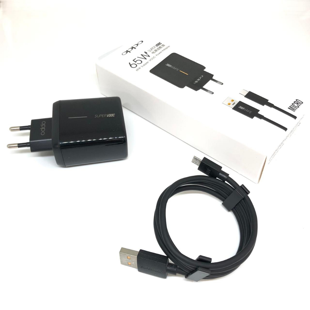 Charger OPPO RENO 8 65W VOOC 4A 7Pin Fast Charging Original Micro USB &amp; TYPE-C Charger OPPO RENO 5PRO 65W