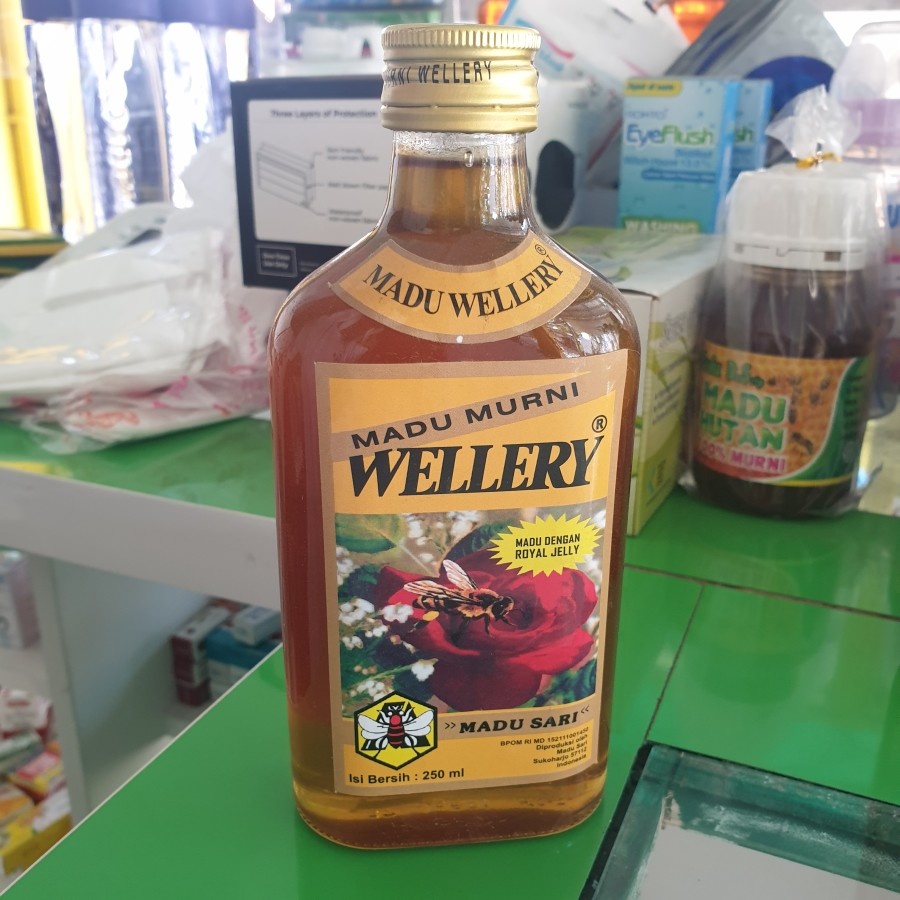 Madu murni wellery 250 ml