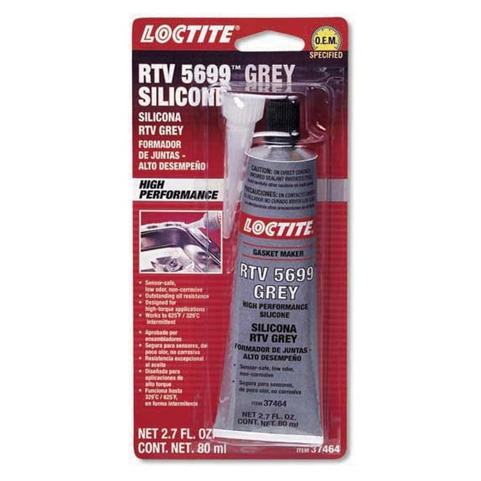 

Loctite Lem Gasket RTV 5699 Grey Sealant Gasket