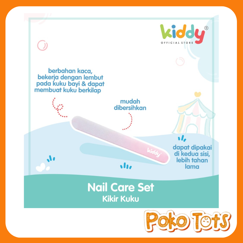 Kiddy Nail Care Set Manicure Set Perlengkapan Gunting Kuku Bayi