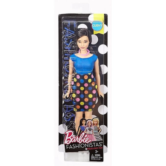 

Unik Boneka Barbie Mattel Fashionistas Doll Polka Dot - Curvy Diskon