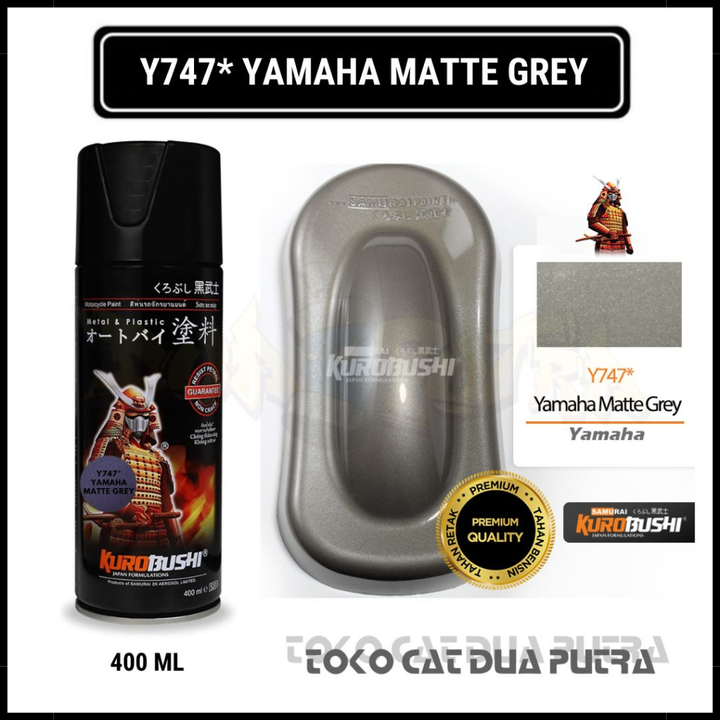 Samurai Paint Y747* Matte Grey