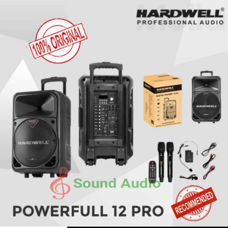 sepeker portable hardwell powerfull 12pro speaker 12 pro powerfull hardwell sound system barang dija