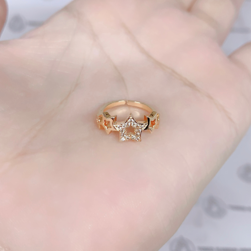 Cincin Anak Perempuan Xuping Gold Motif Permata KupuKupu *09