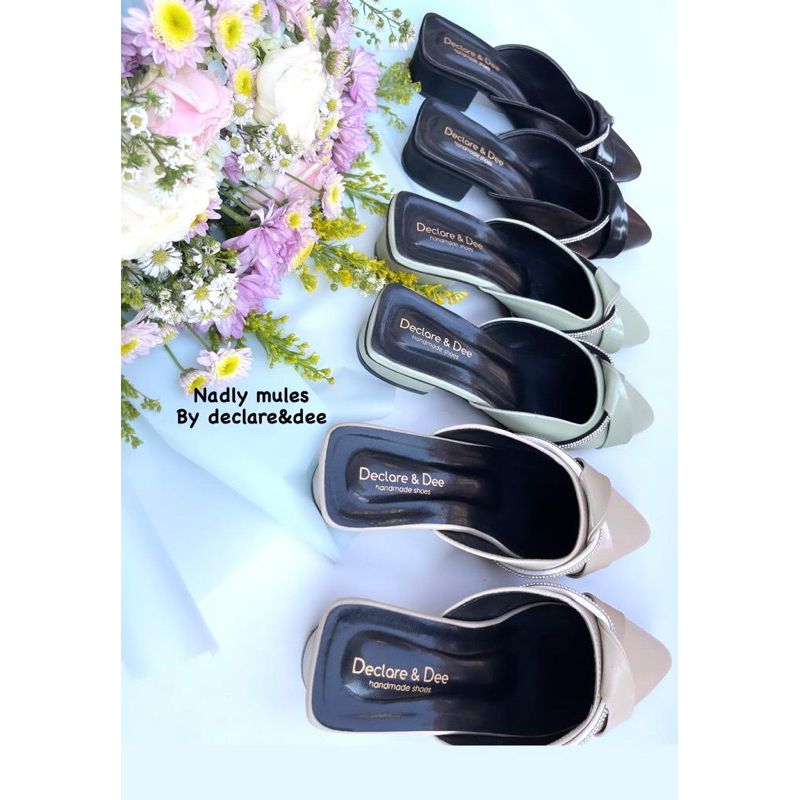 DECLARE&amp;DEE NADLYN MULES HIGH 3 CM