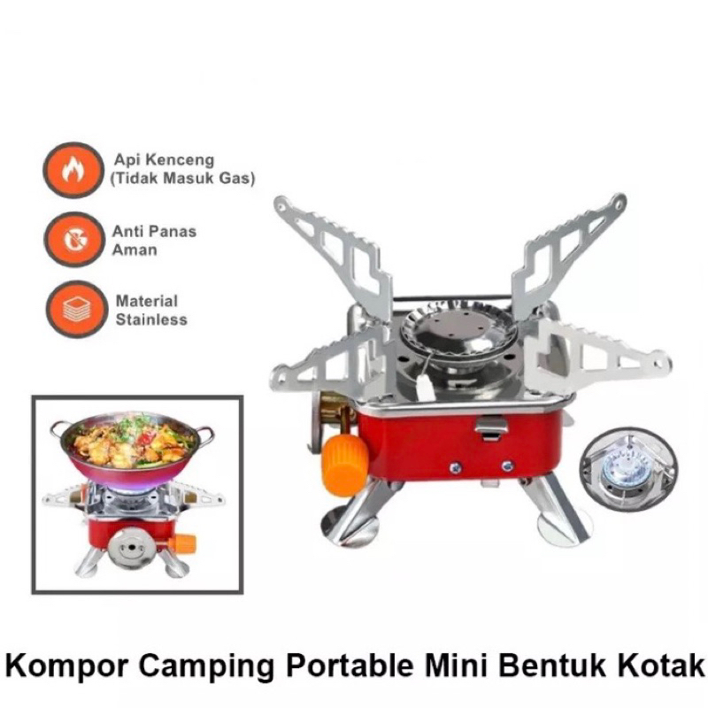 Kompor Portable Camping Kompor Gas Portable GSF 3311 GSF 3309 Kompor Gunung Berkemah