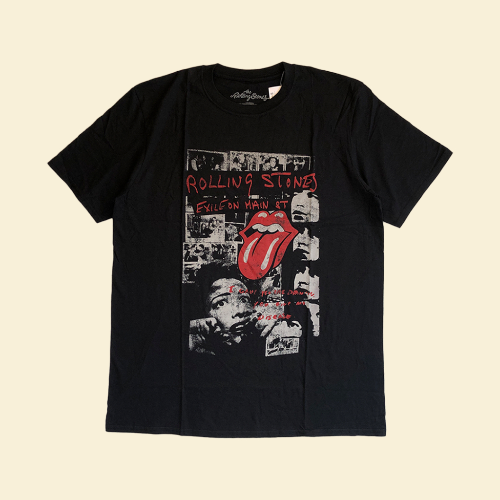 Kaos Band THE ROLLING STONES - ELITE FEDED Official/Original T-Shirt