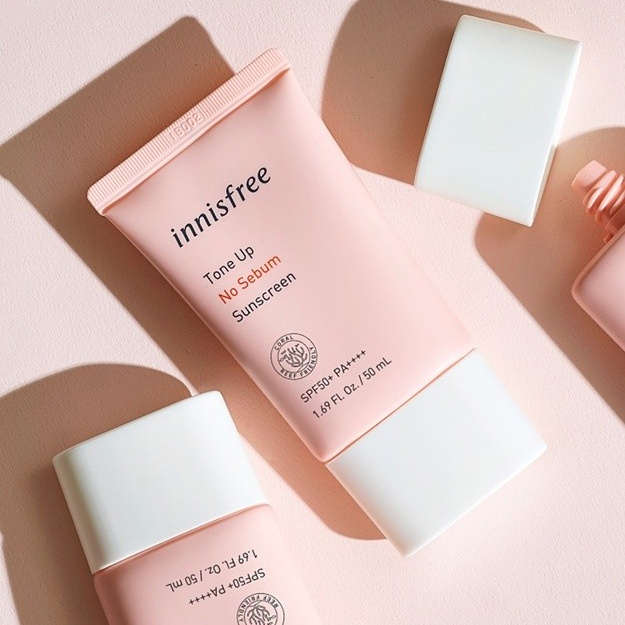 Innisfree Intensive Triple Shield Sunscreen | Tone Up No Sebum Sunscreen SPF50+ PA+++50ml Sunblock Cream