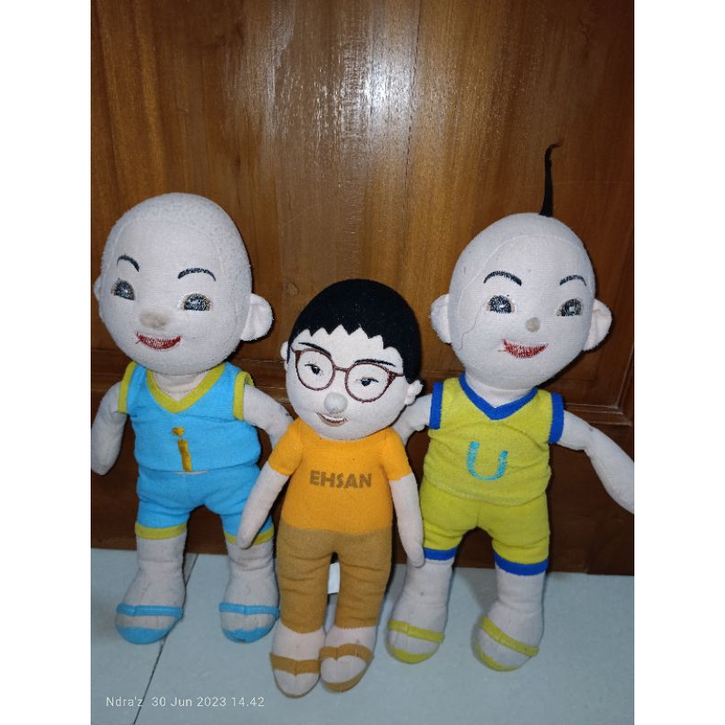 paketan boneka ipin upin ehsan 20 k+ adm