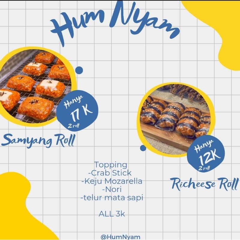 mie samyang roll