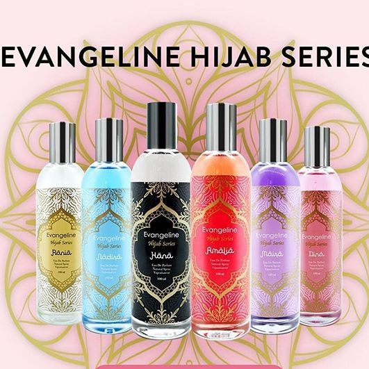 Evangeline Hijab Series Parfum 100ml - Parfum Evangeline Hijab Series