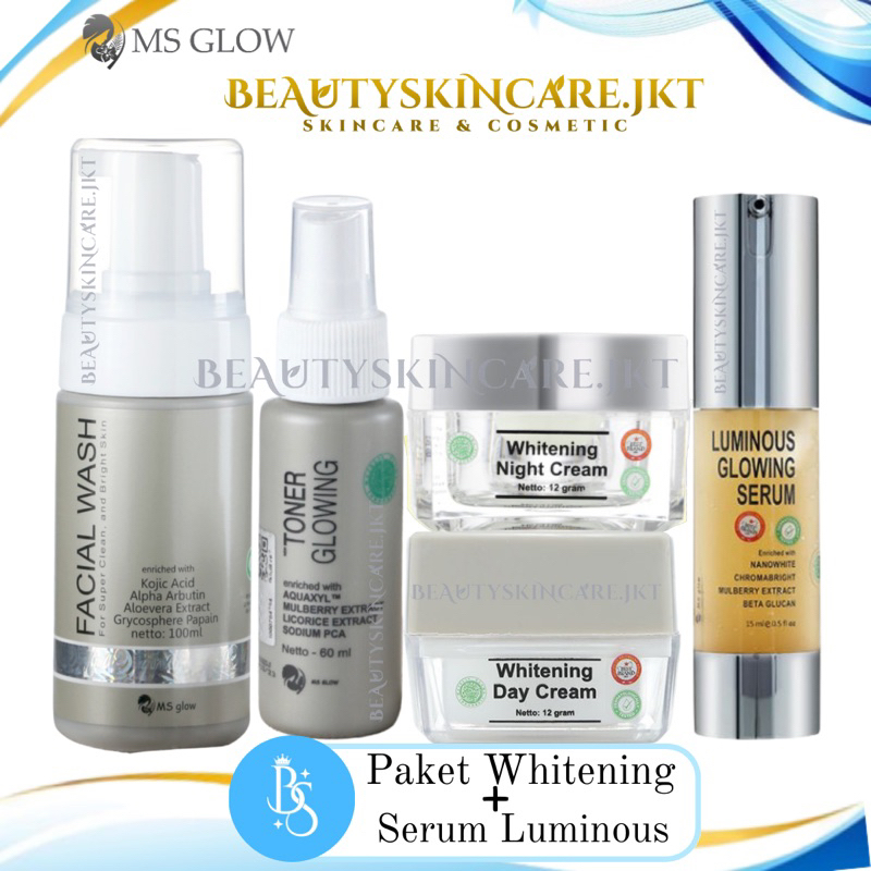 MS Glow Paket Wajah + Serum All Variant | MS Glow Paket Serum