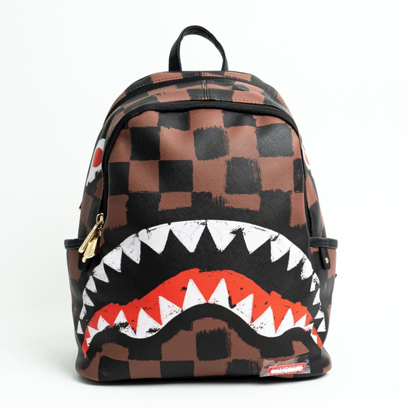 Sprayground Shark in Paris Painted Savage Backpack