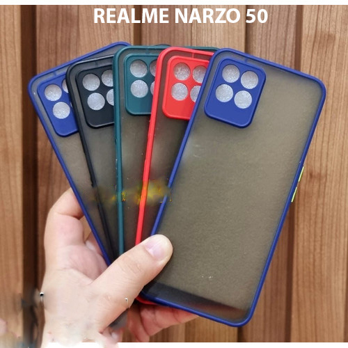 Casing MY CHOICE Bumper Aero Fuze Case My Choice Hard Case + Pelindung Kamera For REALME NARZO 50