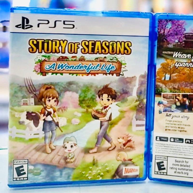 Story of Seasons A Wonderful Life Ps5 Kaset Story of seasons a wonderful life Ps5 Playstation 5 CD BD Games Game Original Asli storyofseasons season harvest moon harvestmoon friends of mineral town ps4 ps5 harves garden bluray disc new second bekas baru