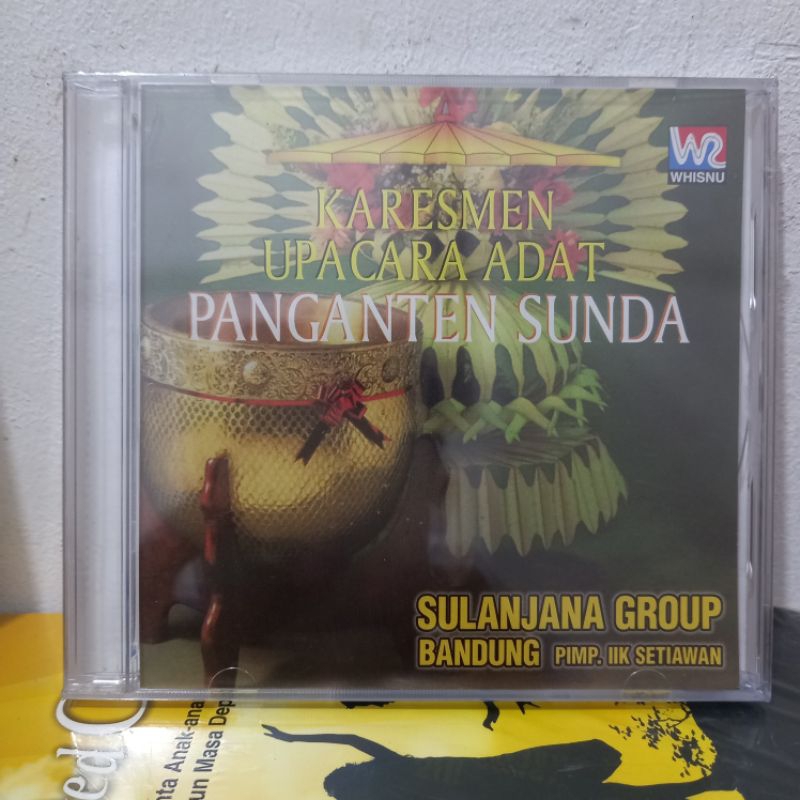 CD Original Asli KARESMEN UPACARA ADAT PANGANTEN SUNDA .