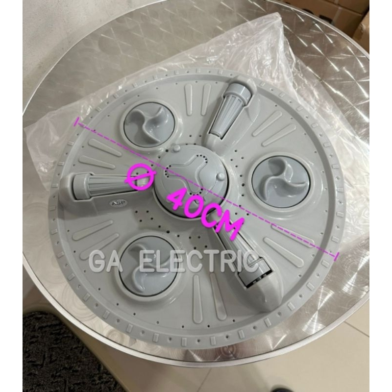 PULSTATOR 1689C MESIN CUCI LG 2 TABUNG 16KG ∅ 40CM AS GERIGI 11