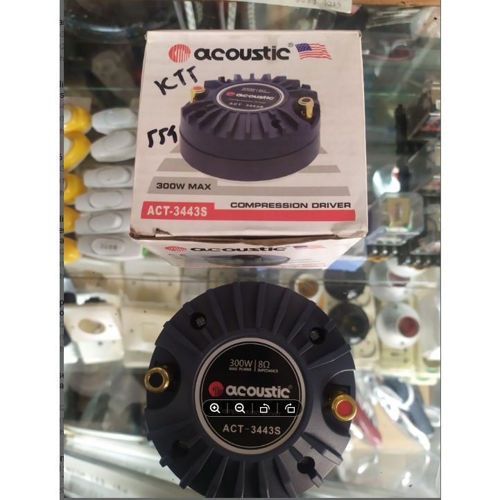 sepull sepul lilitan sepul Corong tweeter Twitter speaker merek acoustic ACT3443S murah berkualitas 