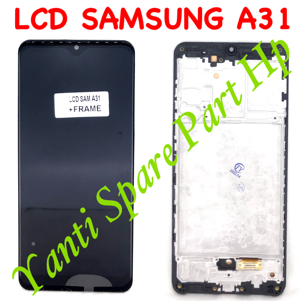 Lcd Touchscreen Samsung A31 A315 Original Fullset New
