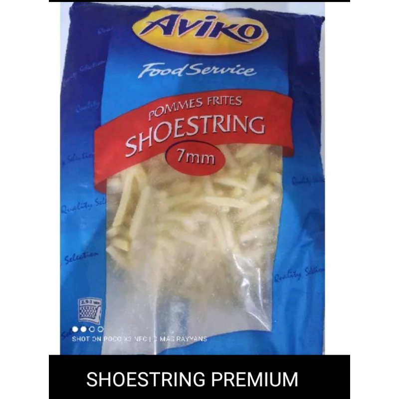 

Kentang aviko pommes frites shoestring 7mm