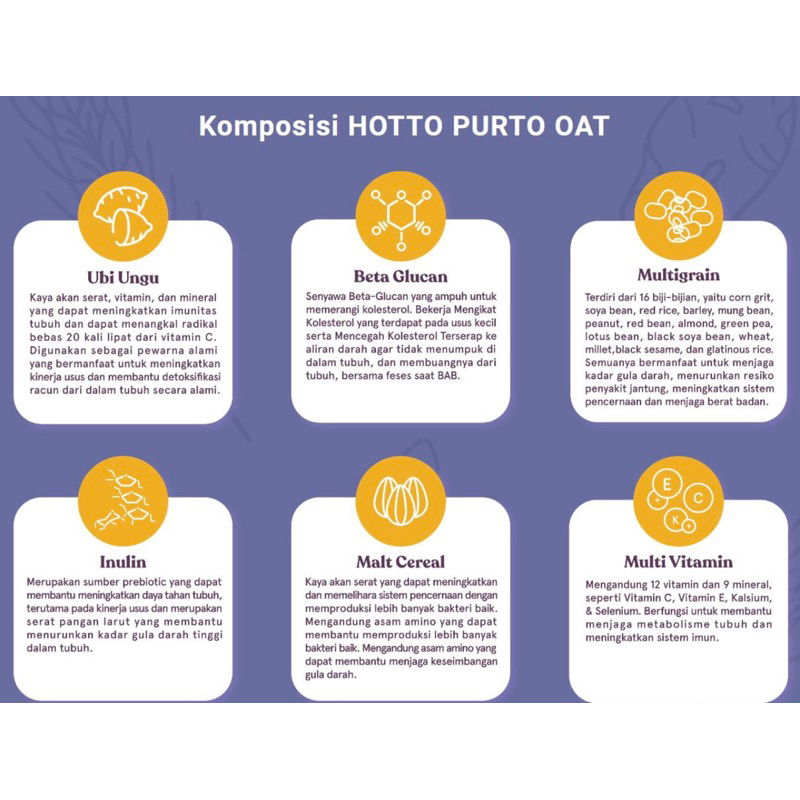 Murah Lebay !!! Free Ongkir Hotto Purto (9 Sachet) || Aman untuk Kolestrol, Diabetes, Maag