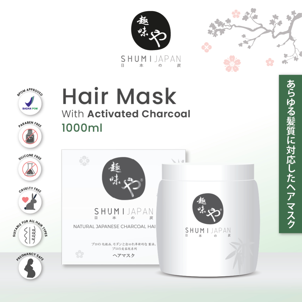 [BPOM] PROMO! SHUMI Japan Hair Mask 1000ml Masker Rambut / Conditioner / Treatment / Haircare