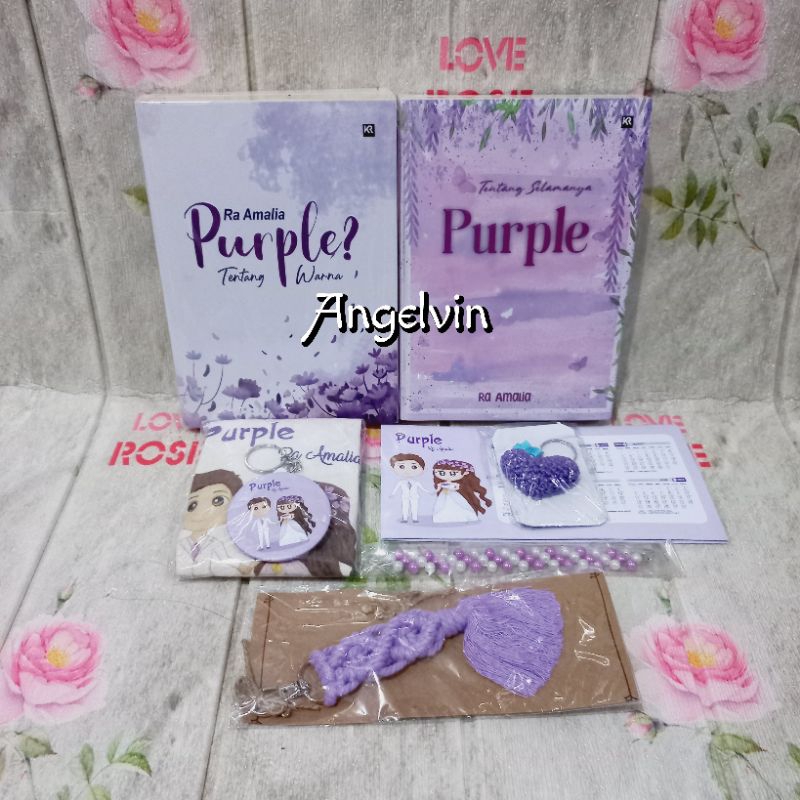 Buku Novel Purple Series by Ra Amalia (2 Buku)