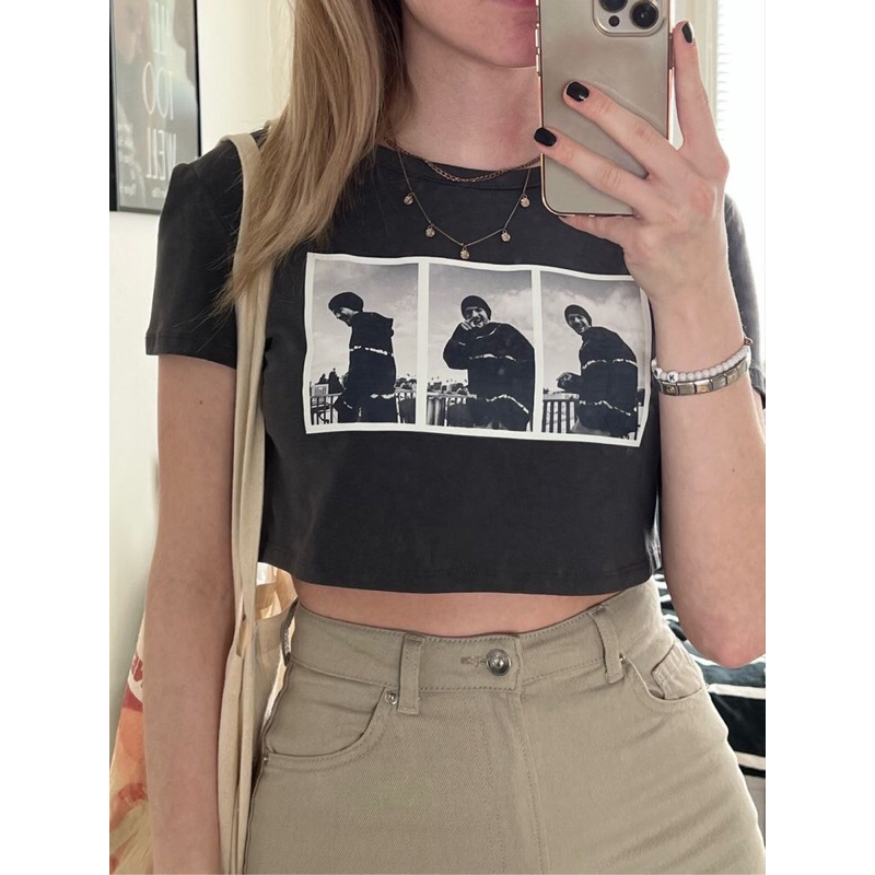 [PROMO] T-Shirt Custom Foto/Custom Foto Pacar/Kaos Crop top