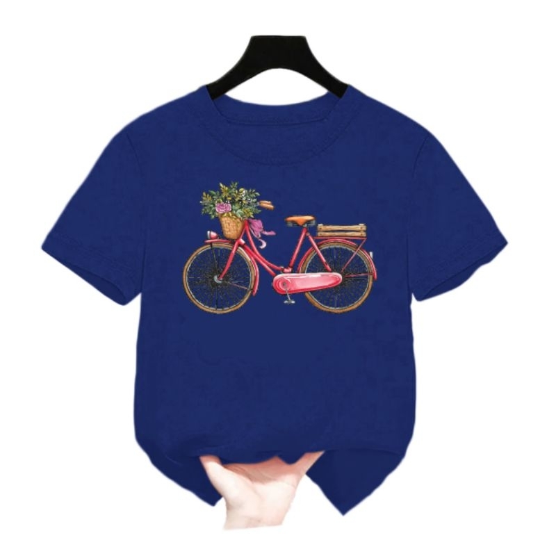 Sepeda Kaos Anak Perempuan 1-12 Tahun