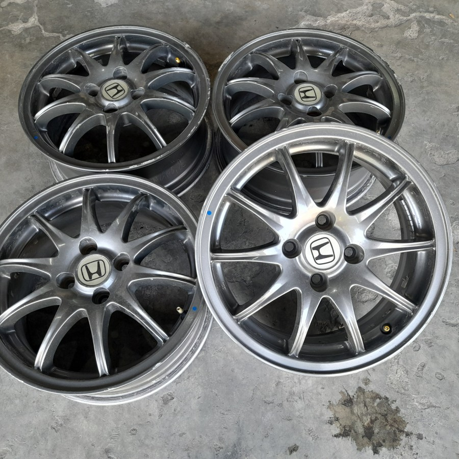 VELG MOBIL SECOND STANDAR JAZZ V-TECH RING 15 PCD 4X100