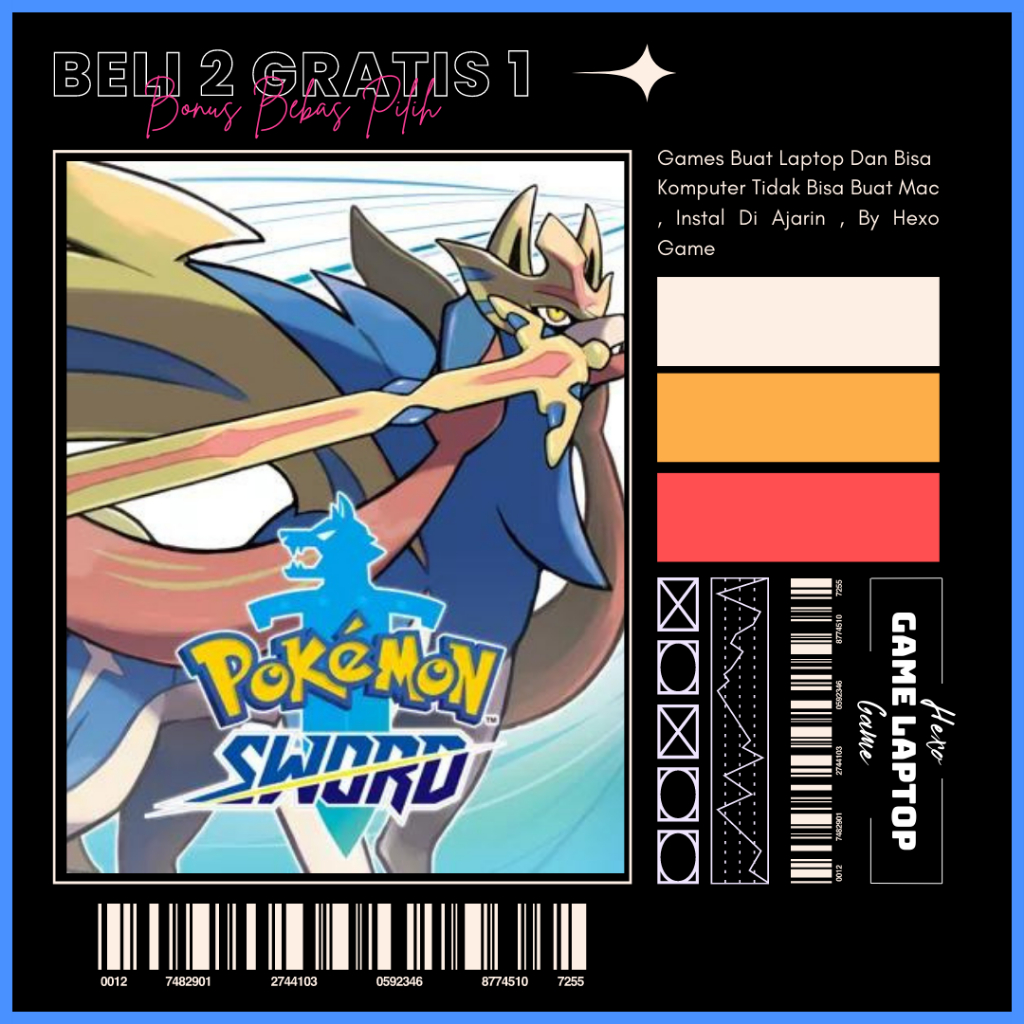 POKEMON SWORD - GAME PC - GAME LAPTOP - LINK DOWNLOAD