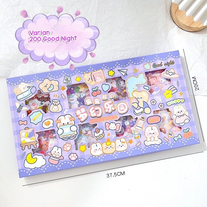 STIKER VIRAL DIY JURNAL ISI 200 LEMBAR