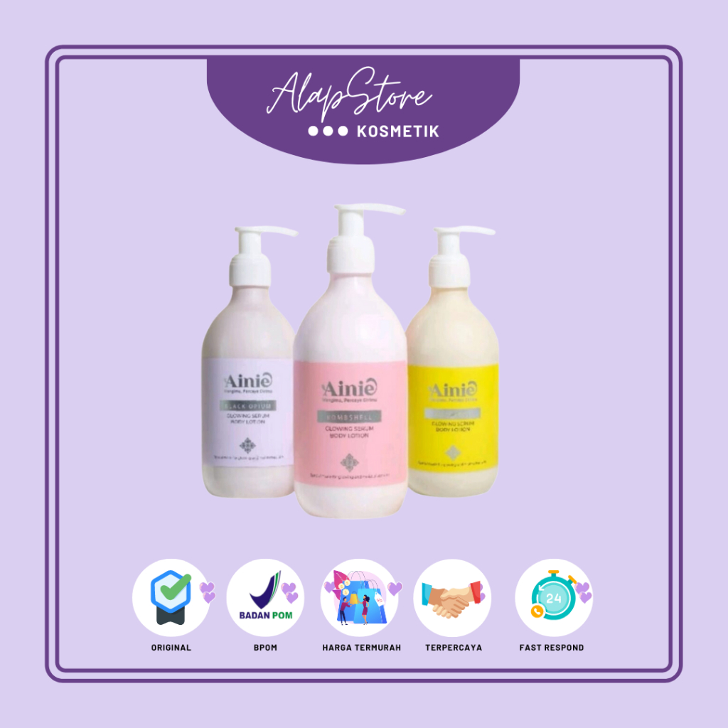 Ainie Glowing Serum Body Lotion 300ml