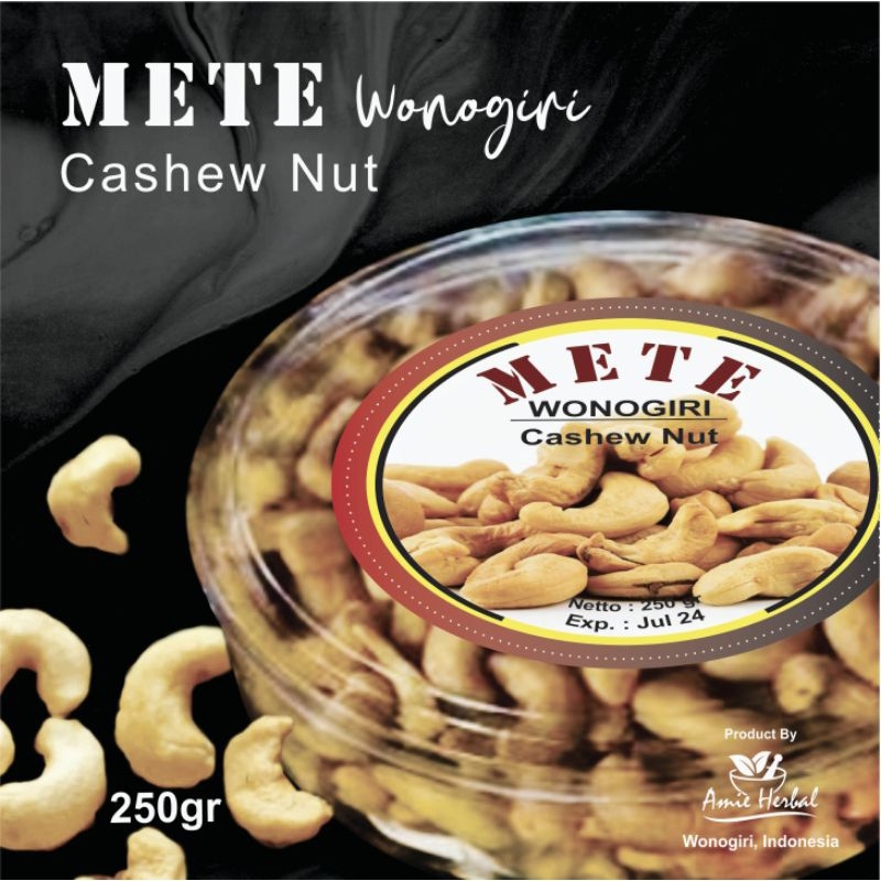 

kacang mede/kacang mete/mede goreng/kacang mete goreng/mete wonogiri. 250 gr