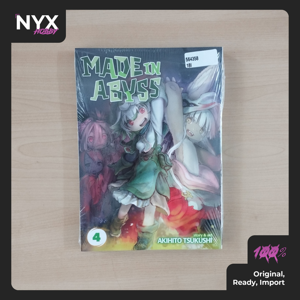 Made In Abyss Manga Komik English Import Volume 4