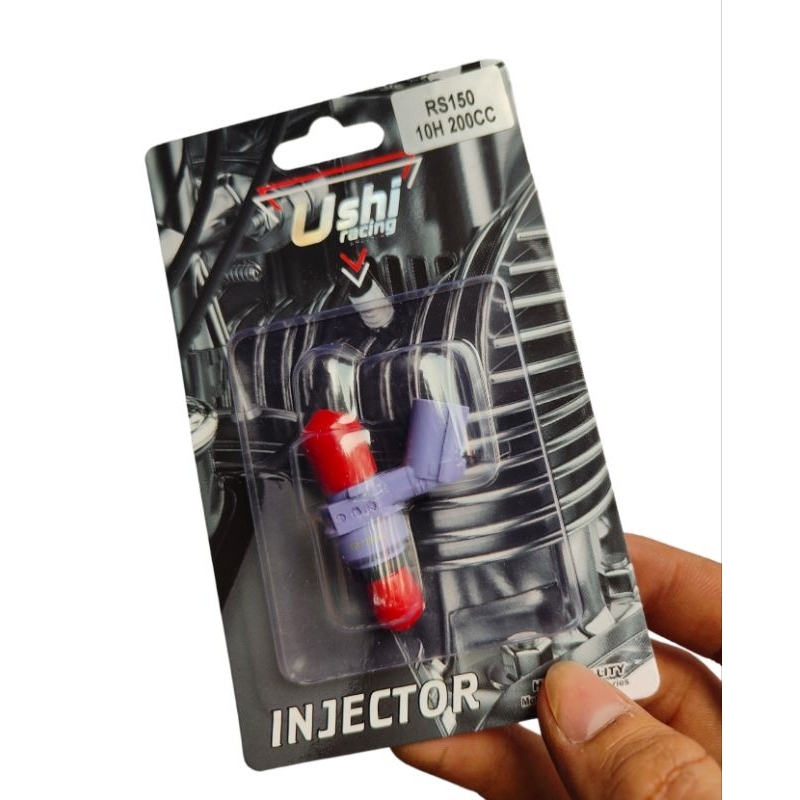 INJECTOR INJEKTOR USHI RACING SONIC 150 R SUPRA GTR 150 10 HOLE 180 CC DAN 200 CC GARANSI ERROR UANG KEMBALI