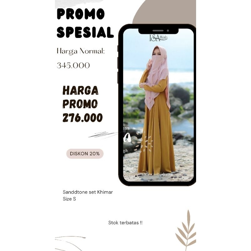 HILYA BY ISA HIJAB FREE CADAR