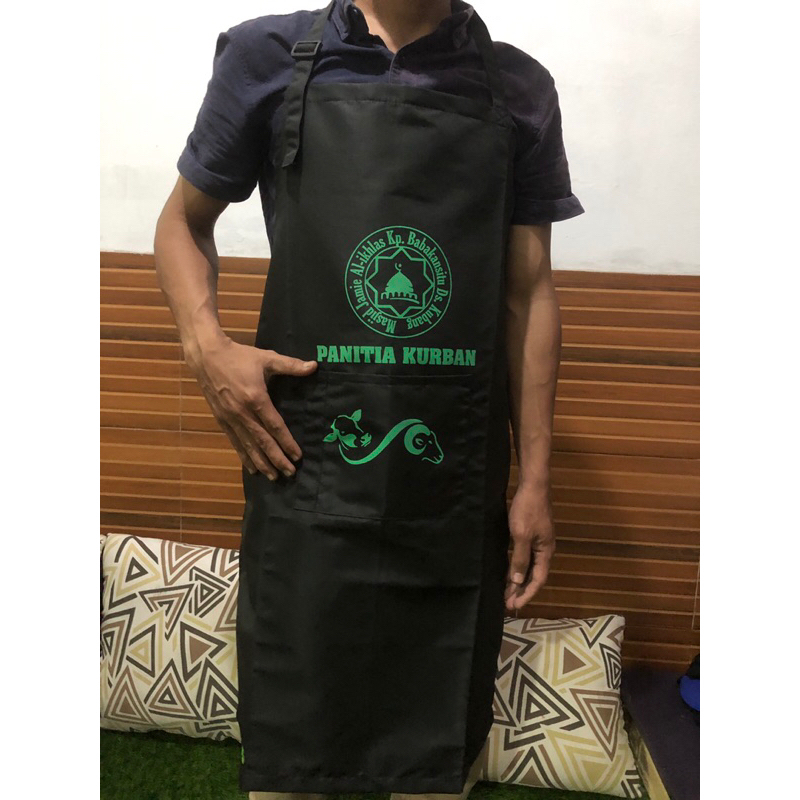 CELEMEK APRON COSTUM SABLON 1 WARNA