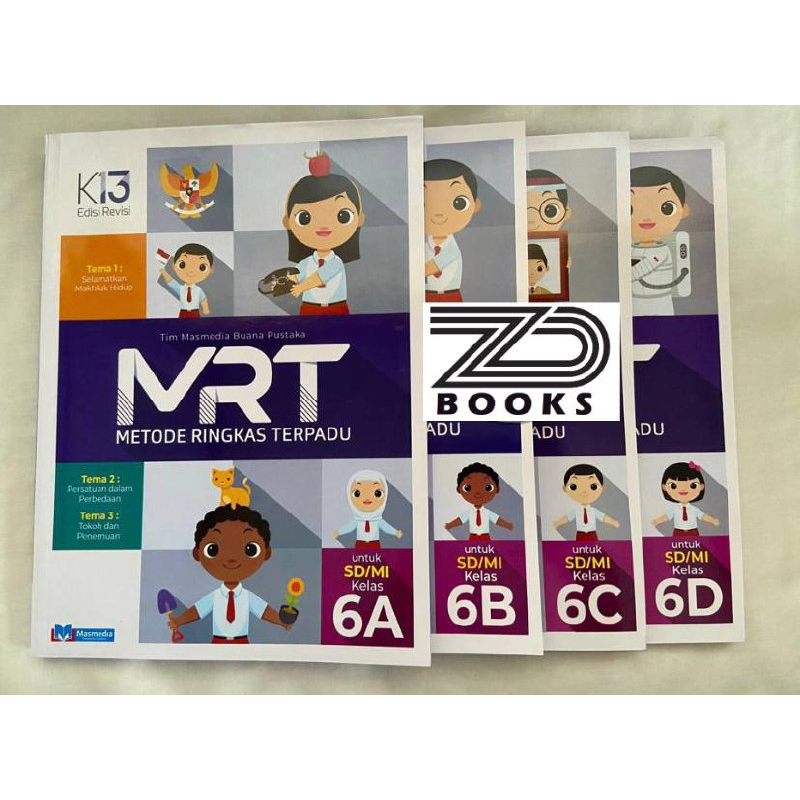 Buku Metode Ringkas Terpadu (MRT) SD/MI Kelas 6