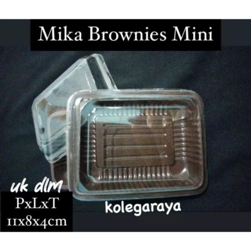 Mika Brownies Mini  Mika Sushi Mika Kue Klepon  Mini Isi 50PCS Ready Warna PINK dan COKLAT