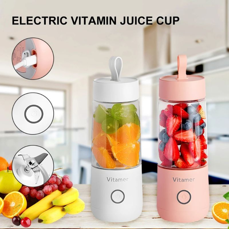 VITAMER Juicer Blender Vitamer Portable Buah Mini blander / USB Mixer blender/Alat Pembuat