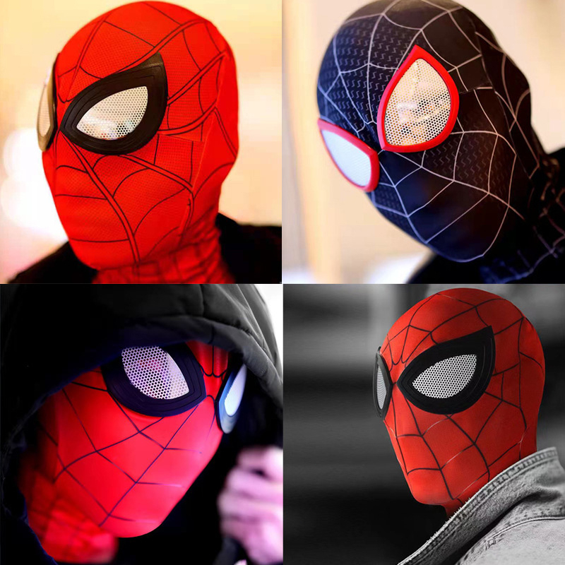 Halloween Cosplay Topeng Spiderman No Way Home Party Hats &amp; Masks