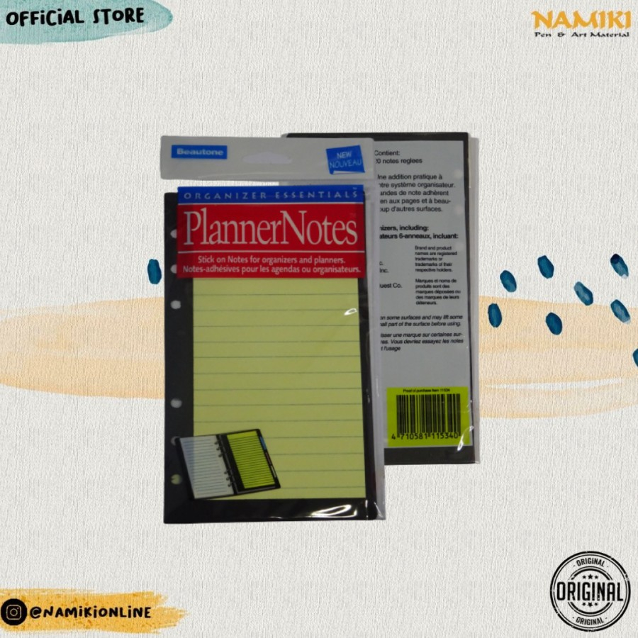 

Beautone 11534 memo sticky notes Planner