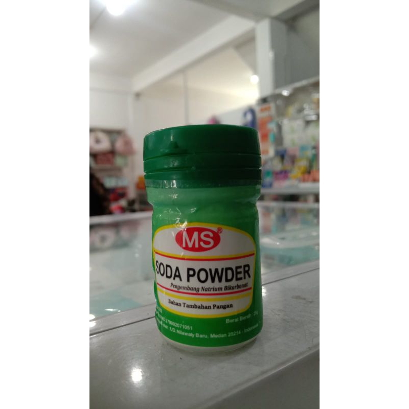 MS SODA POWDER / CREAM OF TAR TAR 20GR  / BICARBONATE / BAKING POWDER  25GR