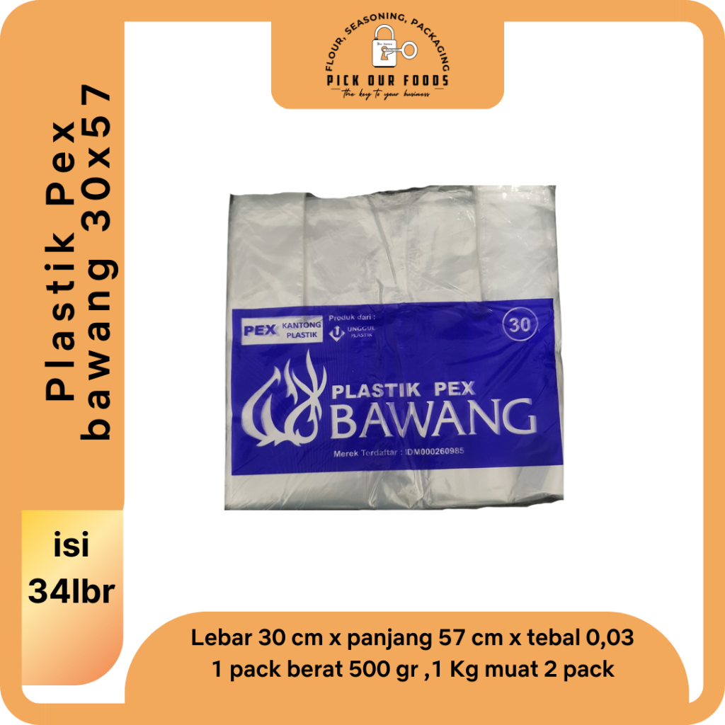 Kantong Plastik bening 10x30 | Kantong Kresek 15x33 | Kantong plastik bawang 25x48 | Kantong kresek bening 30X57 | Kantong Plastik Pex Bawang isi 5pack atau 1 Iket