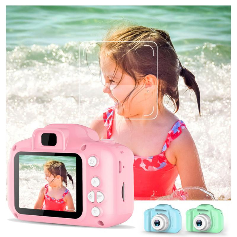 【COD】Kamera anak-anak Kamera Digital Mini Anak USB 2.0 IPS 800W piksel | DSLR Mainan Foto Video| Kids Action Camera Digital